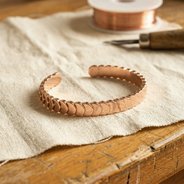 Tide-Kupferarmband von Maria & Sandra