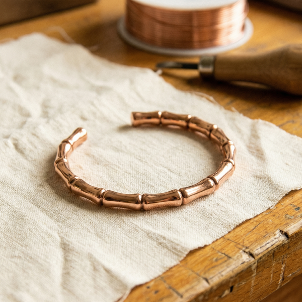 Grove-Kupferarmband von Maria & Sandra