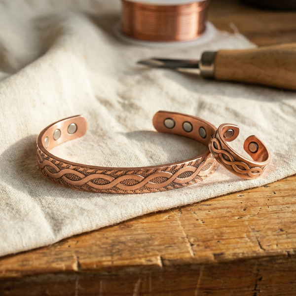 Knot-Kupfer-Set von Maria & Sandra