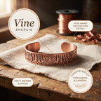 Vine-Kupferarmband von Maria & Sandra