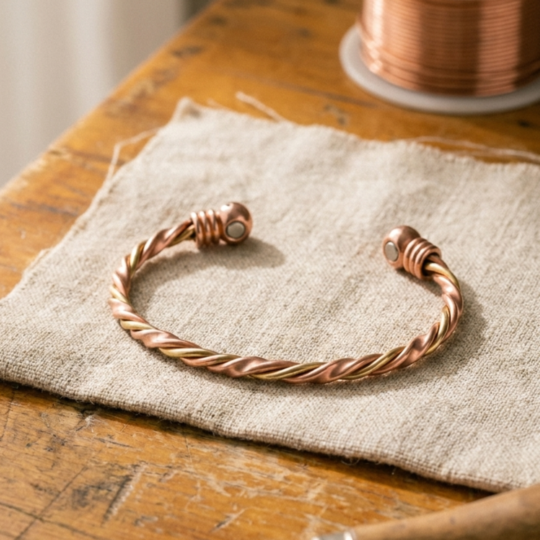River-Kupferarmband von Maria & Sandra