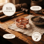 Silt-Kupferring von Maria & Sandra