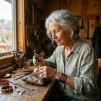 Current-Kupferarmband von Maria & Sandra