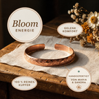 Bloom-Kupferarmband von Maria & Sandra