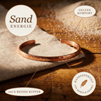 Sand-Kupfer-Fusskettchen von Maria & Sandra