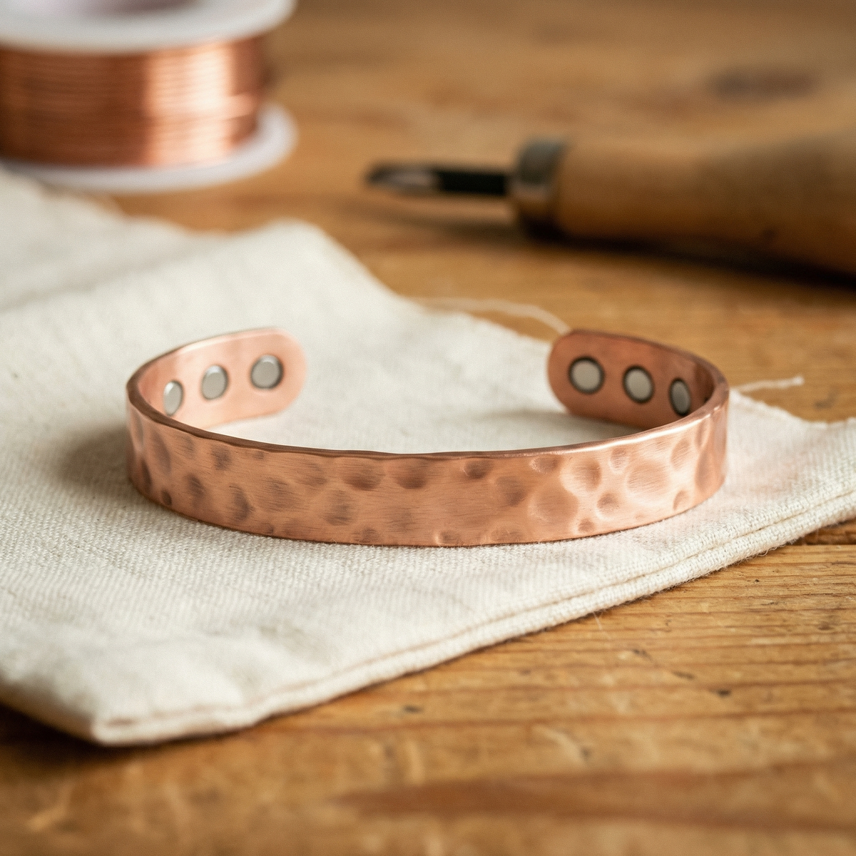 Lodestone-Kupferarmband von Maria & Sandra