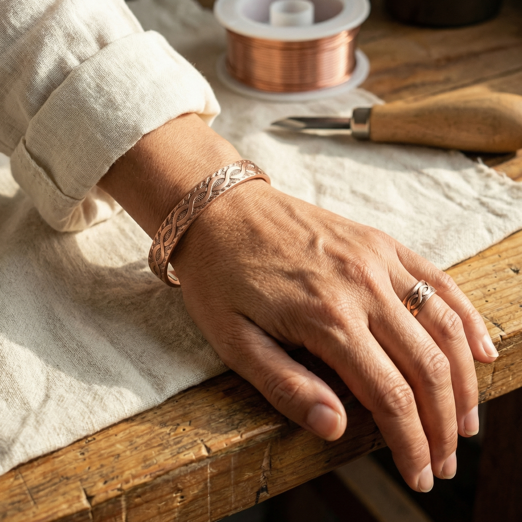 Knot-Kupfer-Set von Maria & Sandra