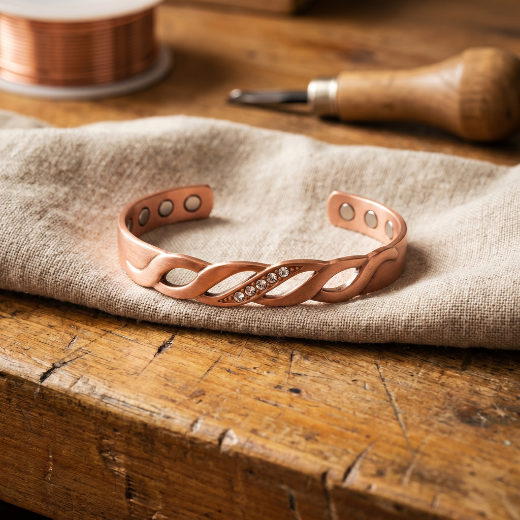Seam-Kupferarmband von Maria & Sandra