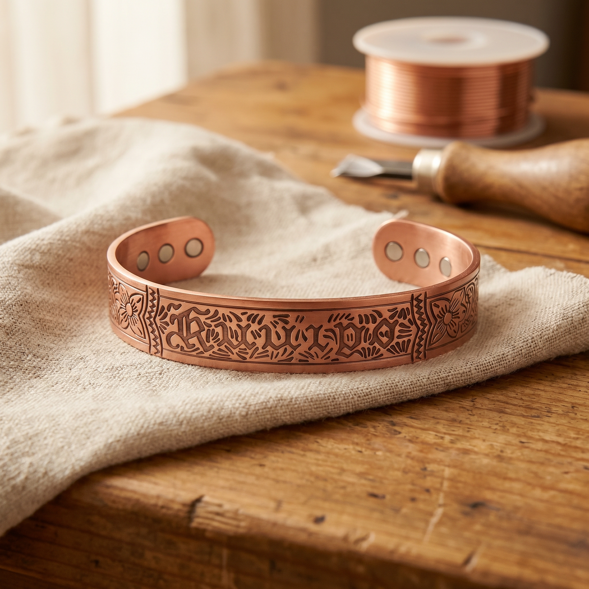 Drift-Kupferarmband von Maria & Sandra