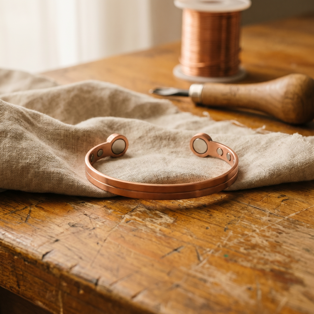 Wick-Kupferarmband von Maria & Sandra