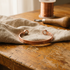Wick-Kupferarmband von Maria & Sandra