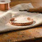 Furrow-Kupferarmband von Maria & Sandra