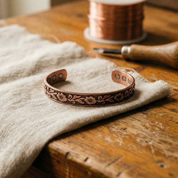 Vine-Kupferarmband von Maria & Sandra