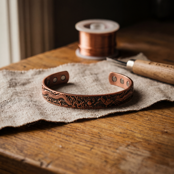 Loam-Kupferarmband von Maria & Sandra