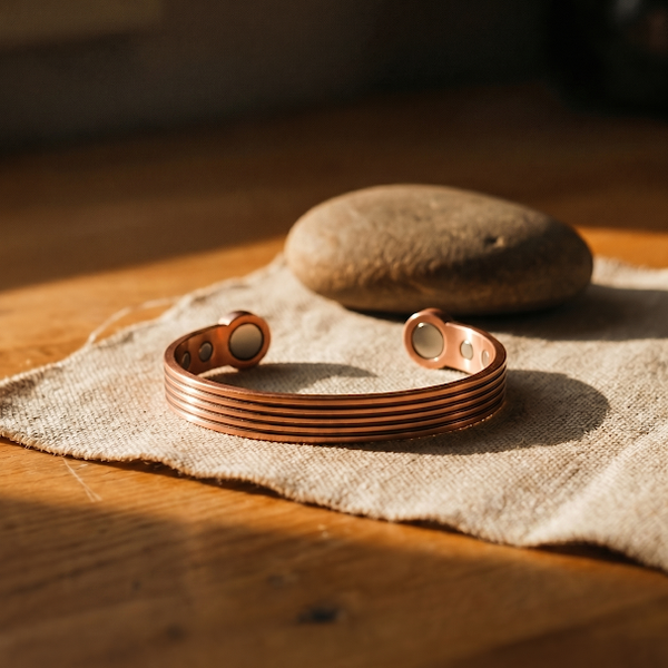 Ridge-Kupferarmband von Maria & Sandra