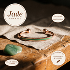 Jade-Kupferarmband von Maria & Sandra