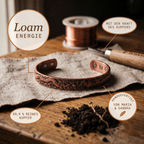 Loam-Kupferarmband von Maria & Sandra