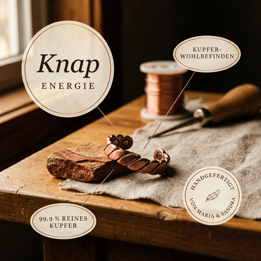 Knap-Kupferring von Maria & Sandra