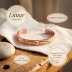 Lunar-Kupferarmband von Maria & Sandra