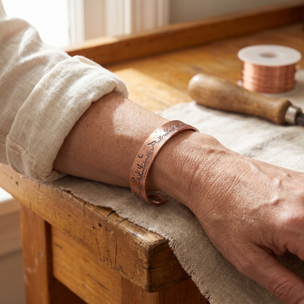 Cove-Kupferarmband von Maria & Sandra