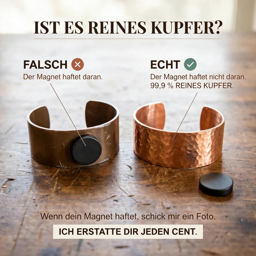 Bog-Kupferarmband von Maria & Sandra