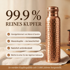 Reine Kupfer-Trinkflasche von Maria & Sandra