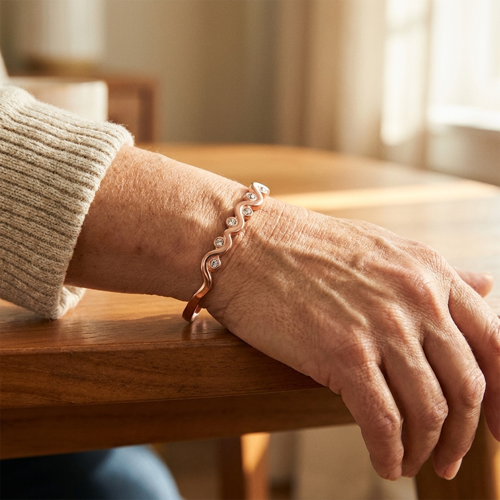 Lark-Kupferarmband von Maria & Sandra