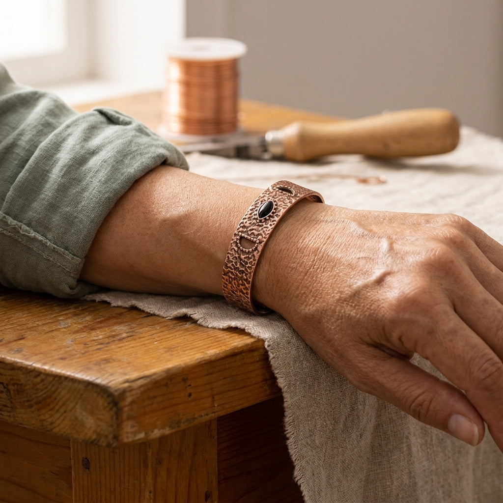 Brume-Kupferarmband von Maria & Sandra