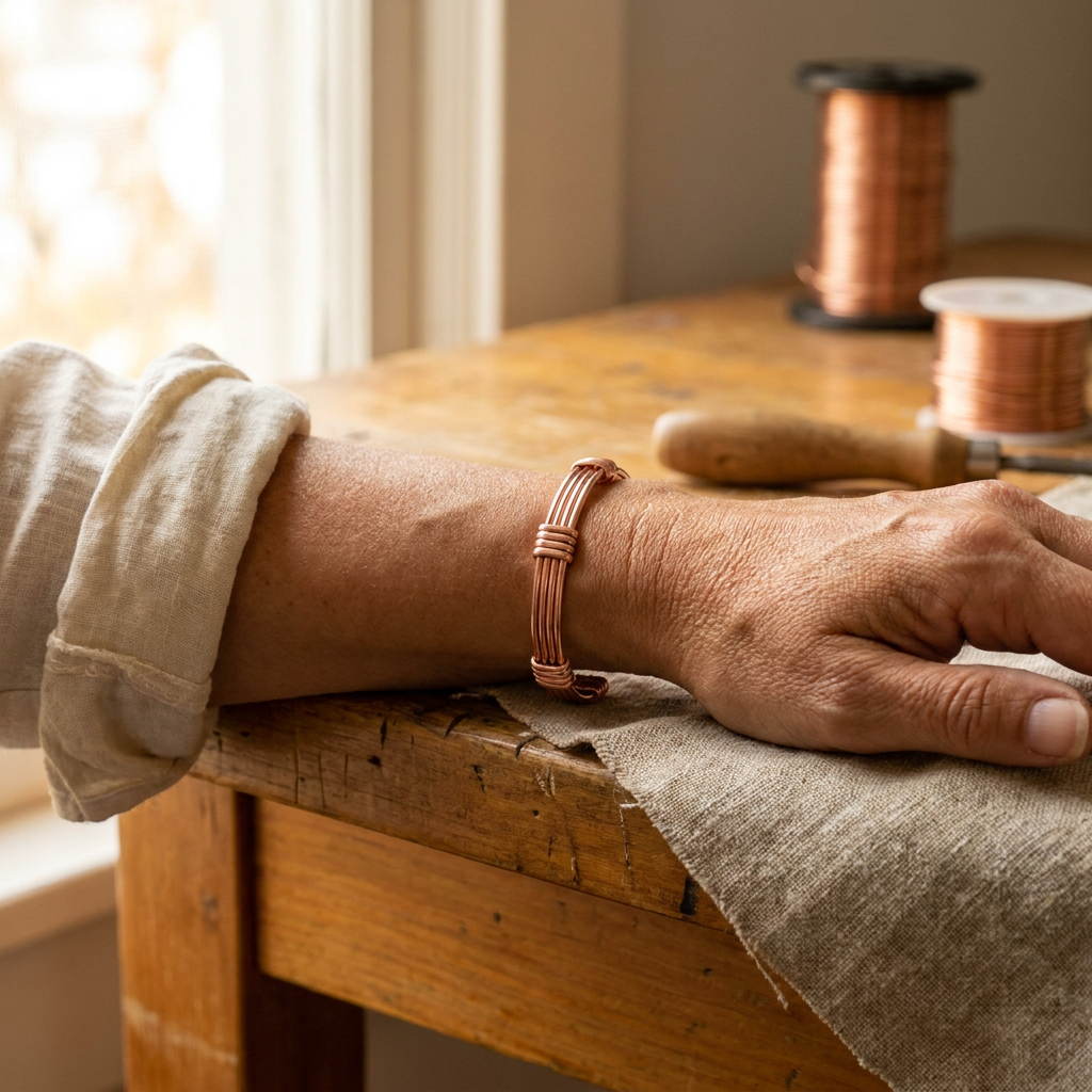 Sere-Kupferarmband von Maria & Sandra