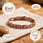 Keel-Kupferarmband von Maria & Sandra