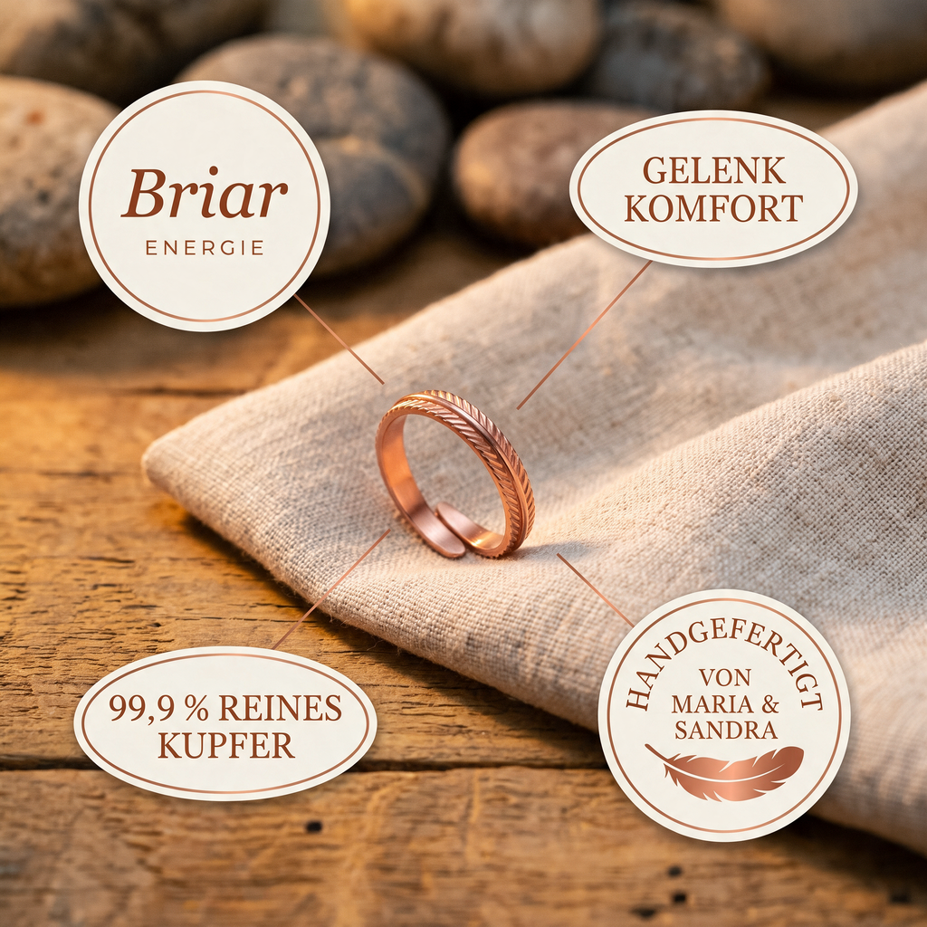 Root-Kupferring von Maria & Sandra