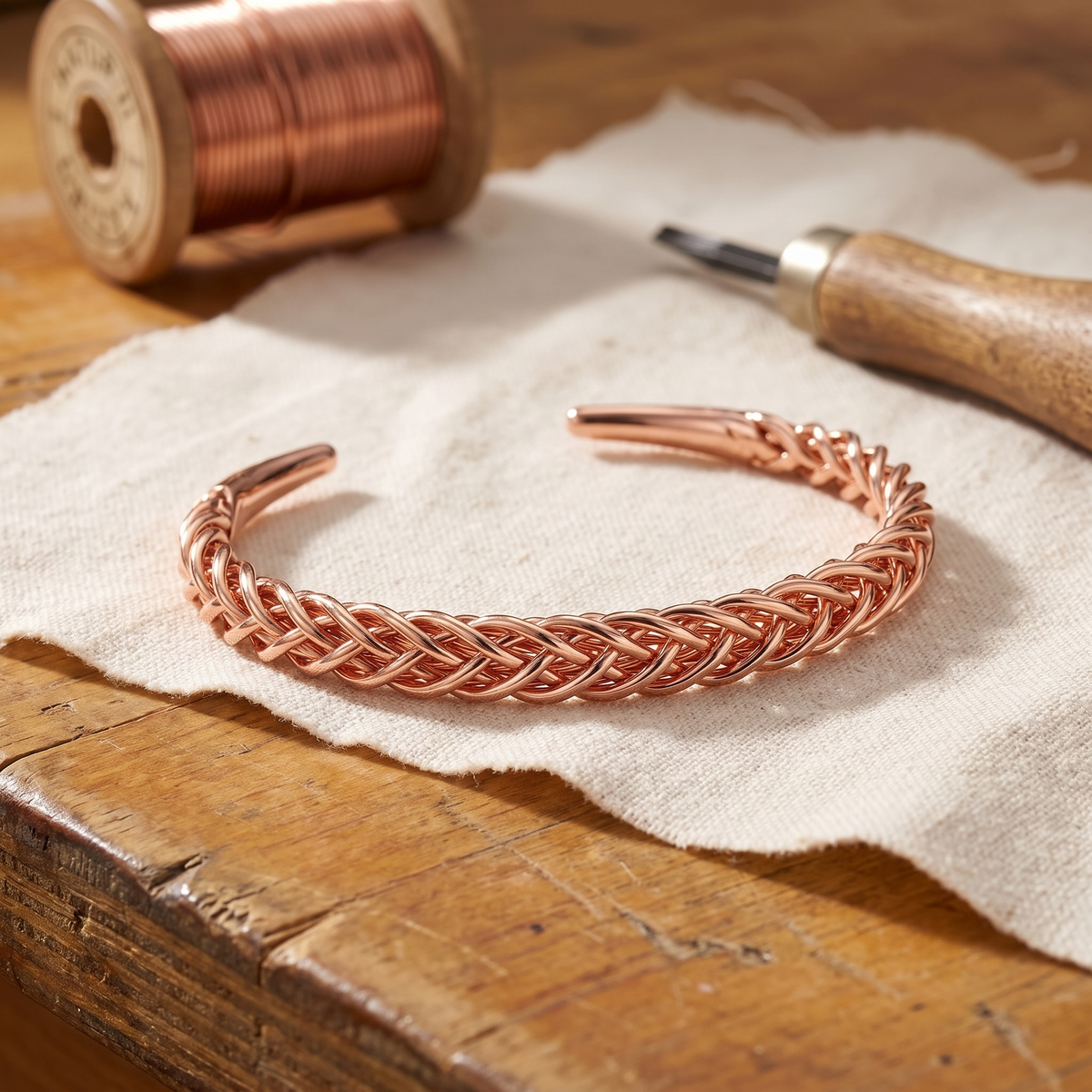 Fox-Kupferarmband von Maria & Sandra