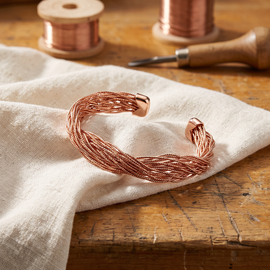 Finch-Kupferarmband von Maria & Sandra