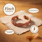 Finch-Kupferarmband von Maria & Sandra