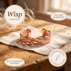 Wisp-Kupferarmband von Maria & Sandra