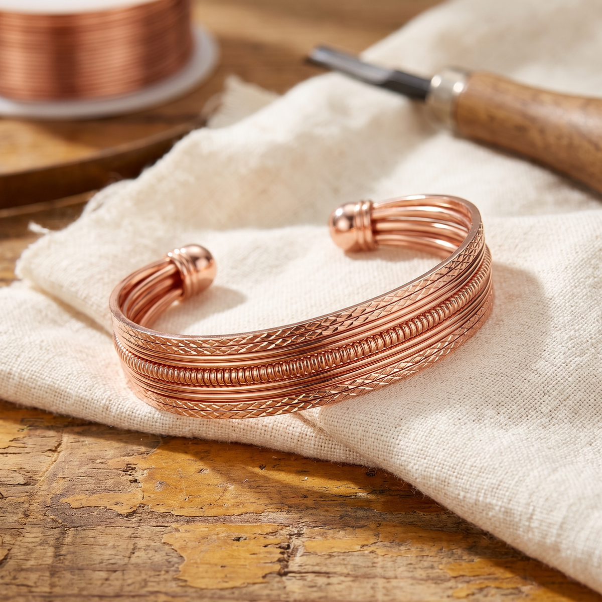 Bracken-Kupferarmband von Maria & Sandra