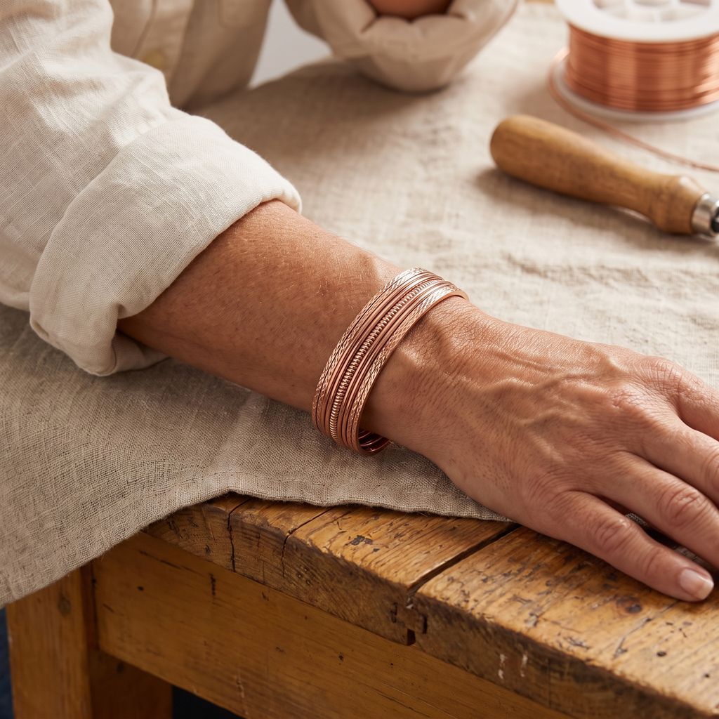 Bracken-Kupferarmband von Maria & Sandra