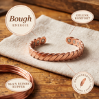 Bough-Kupferarmband von Maria & Sandra