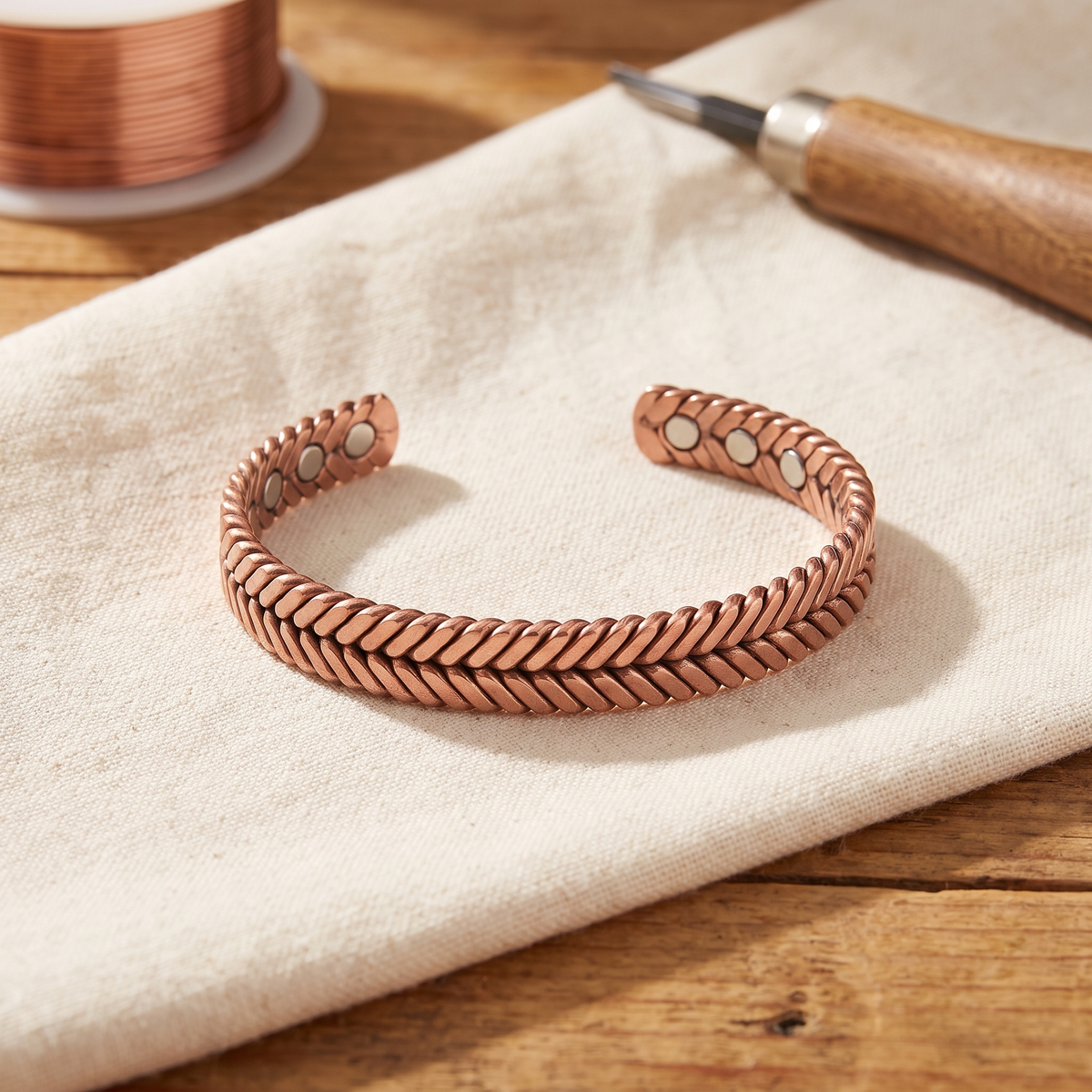Furze-Kupferarmband von Maria & Sandra