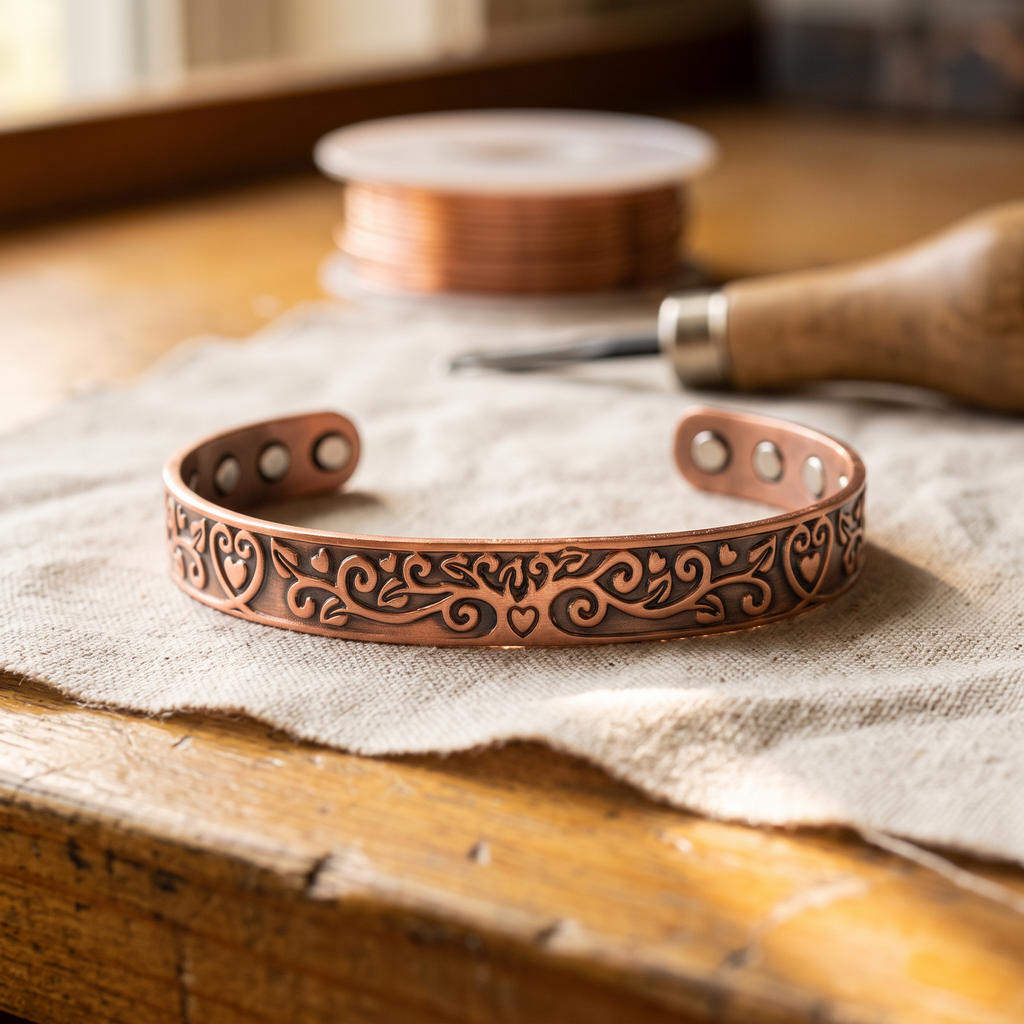 Tide-Kupferarmband von Maria & Sandra