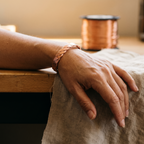 Reed-Kupferarmband von Maria & Sandra