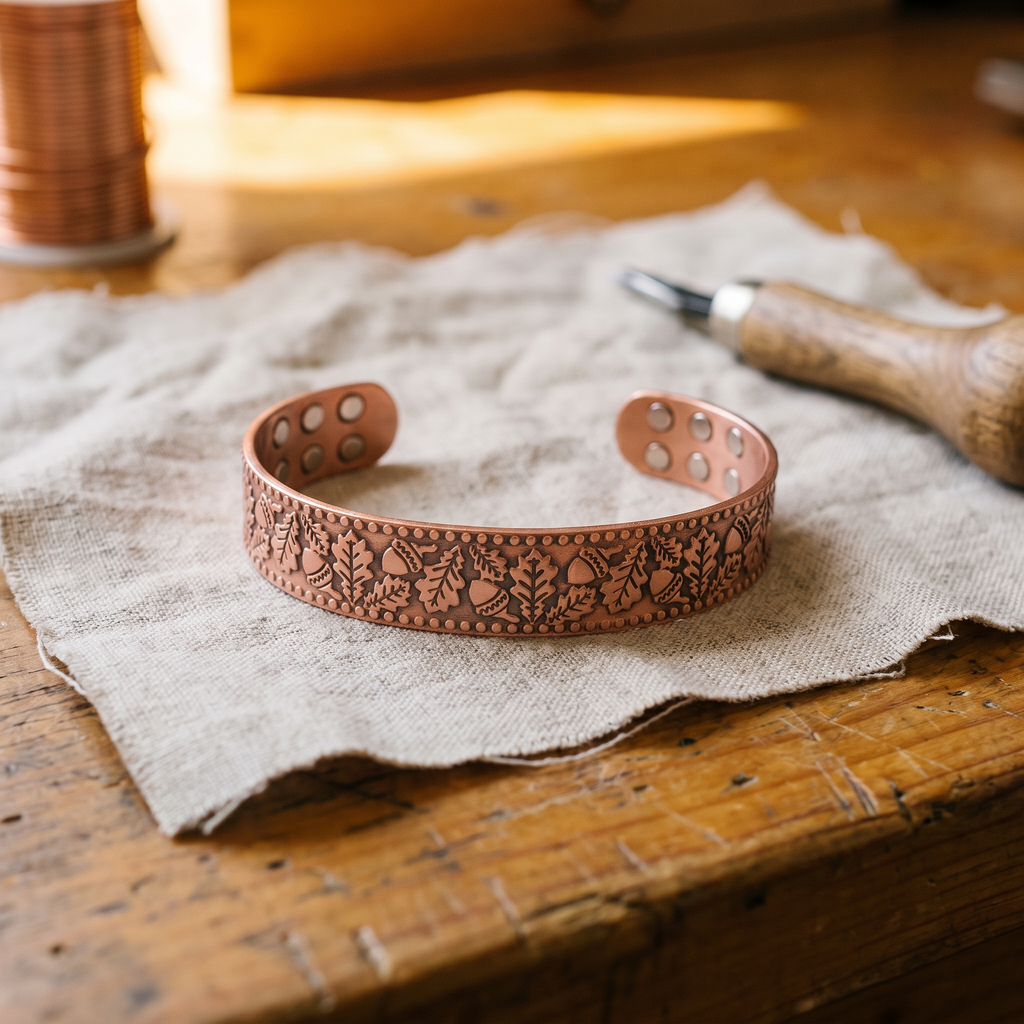 Timber-Kupferarmband von Maria & Sandra